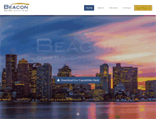Tablet Screenshot of beaconexp.com